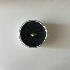 Alex and Ani Green Stone Ring